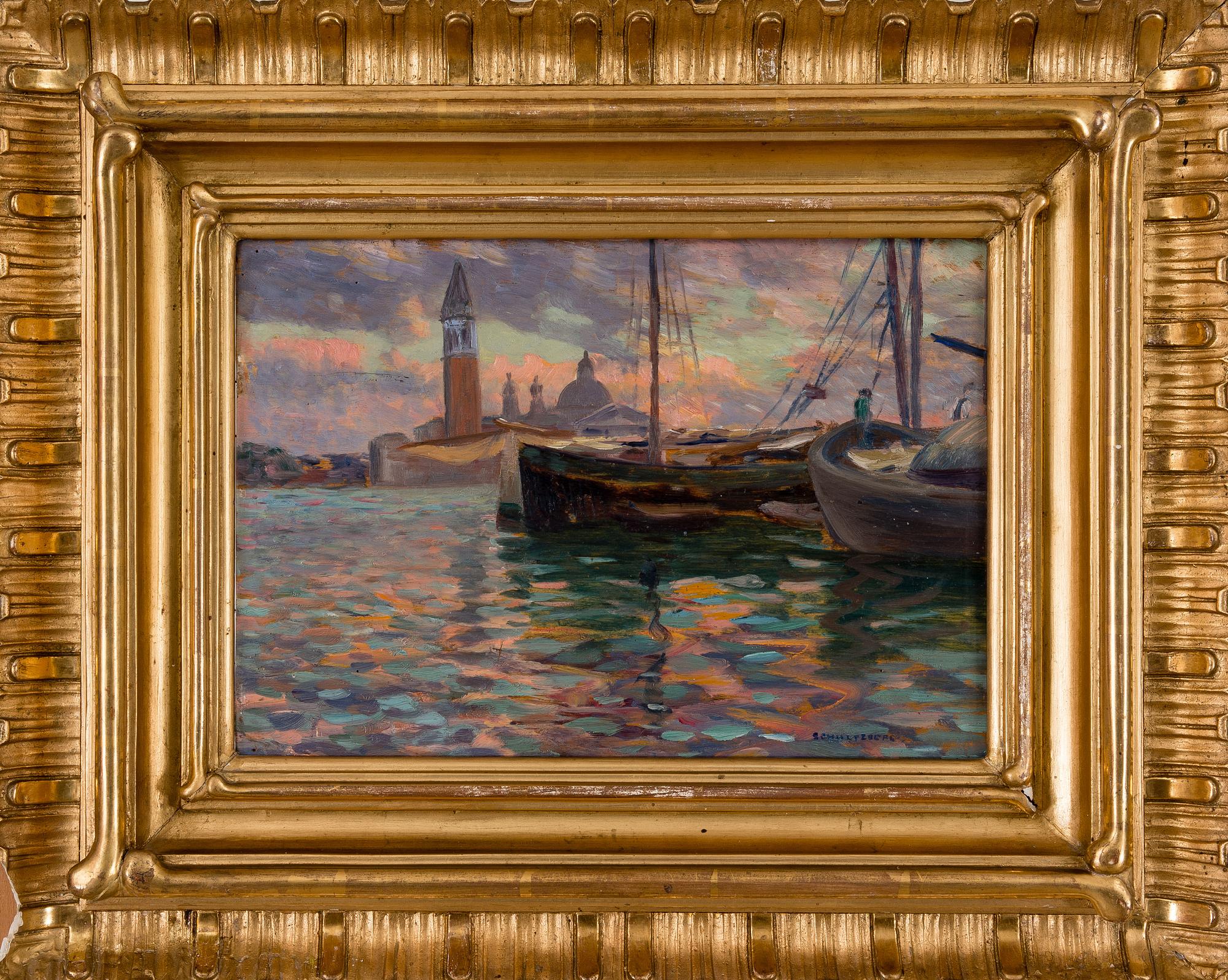 ANSHELM SCHULTZBERG, "AFTON I VENEDIG".