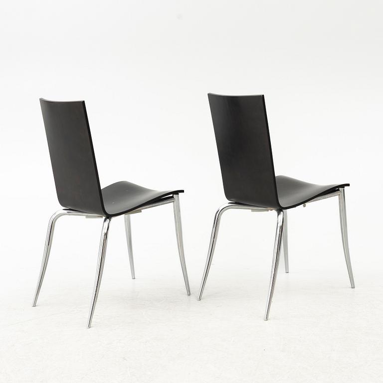 Philippe Starck, Stolar, 6 st, "Olly Tango", Driade, Italien, 2000-tal.