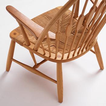 Hans J. Wegner, "Peacock" chair, executed by Johannes Hansen, Denmark 1950-60s.