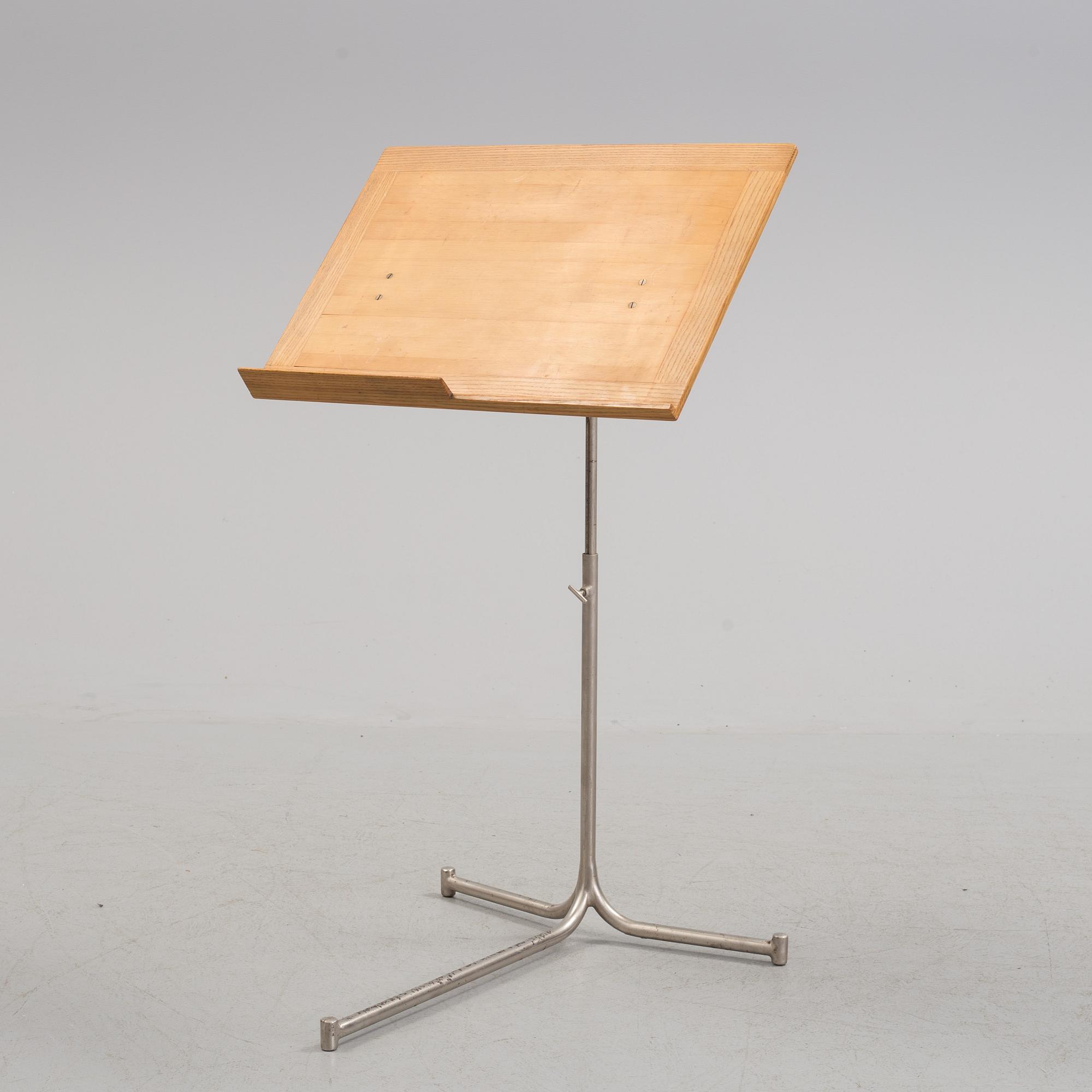 An adjustable reading table design BRUNO MATHSSON for Karl Mathsson, Värnamo.