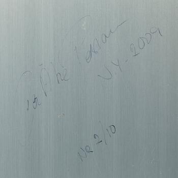 Per Åke Persson, fotografi, signerad, numrerad 2/10, samt daterad 2009.