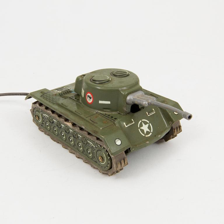 A tinplate Arnold "Tank 900", Germany, 1950s.