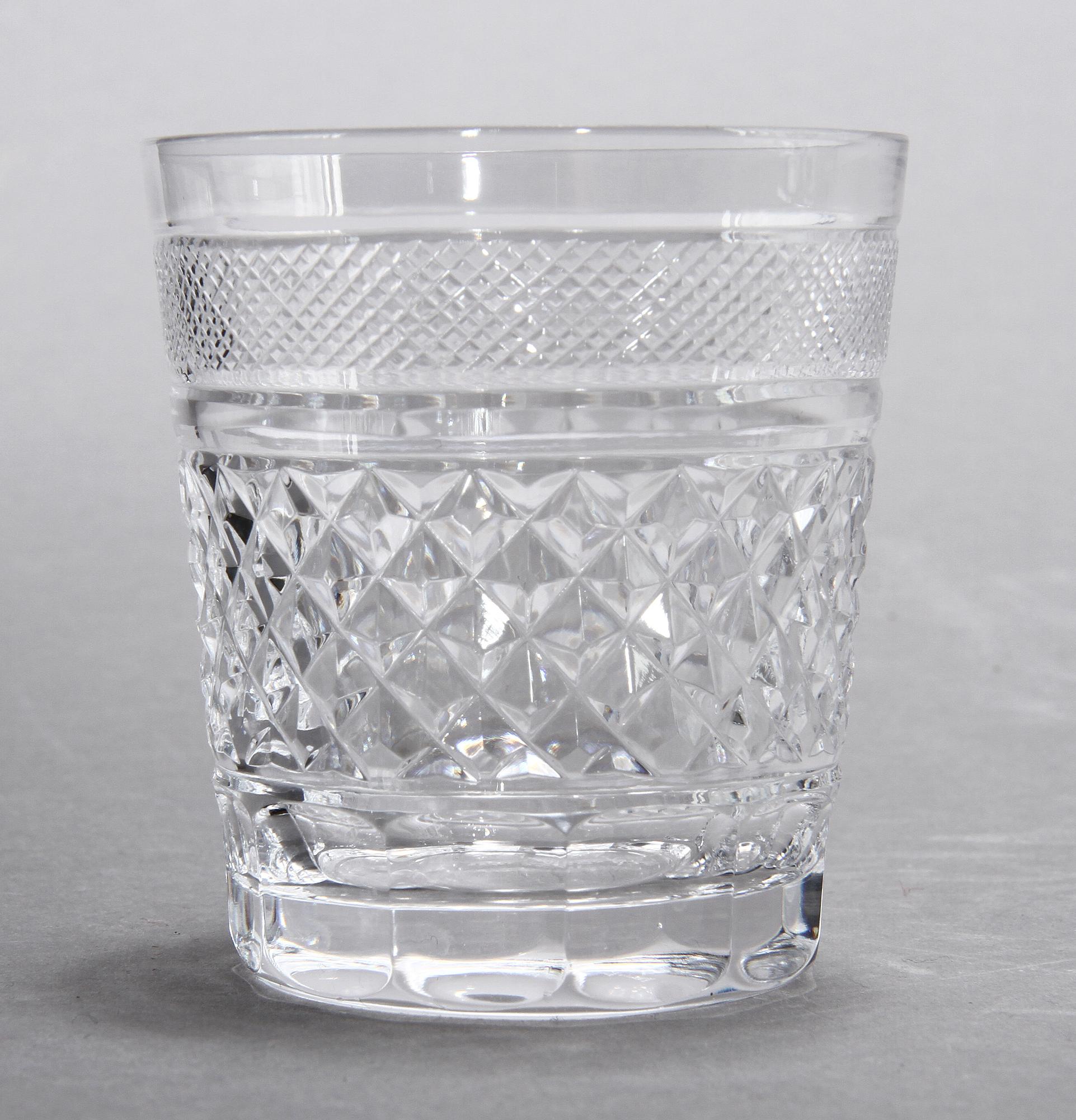 GLASSERVIS, 58 delar, "Kent", Kosta.