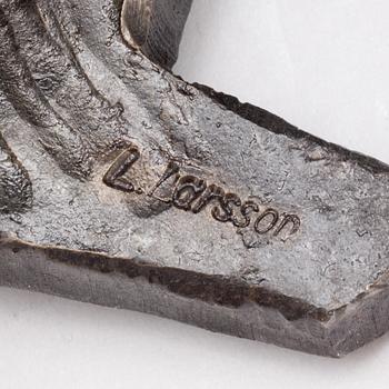 SKULPTUR, järn, Lars Larsson.