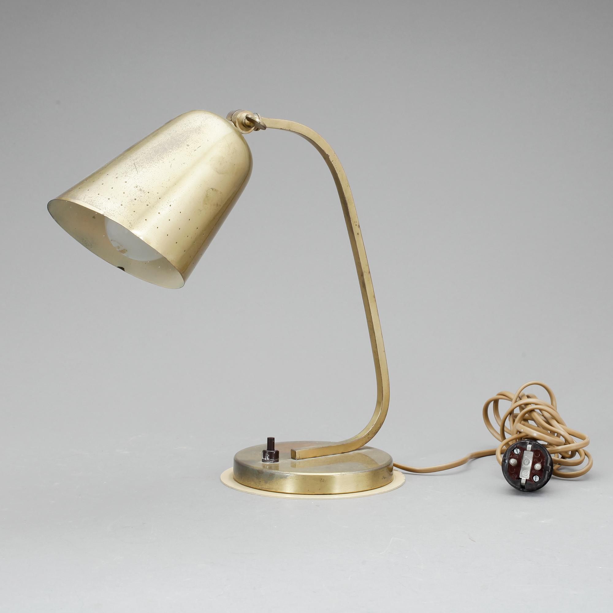 BORDSLAMPA, 1940/50-tal.