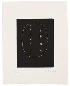 Lucio Fontana, Etching from "Dix eaux-fortes. L'Épée dans l'eau" (Alain Jouffroy).