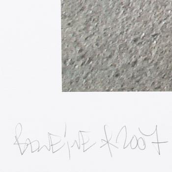 Ben Eine, a signed, dated and numbered serigraph.