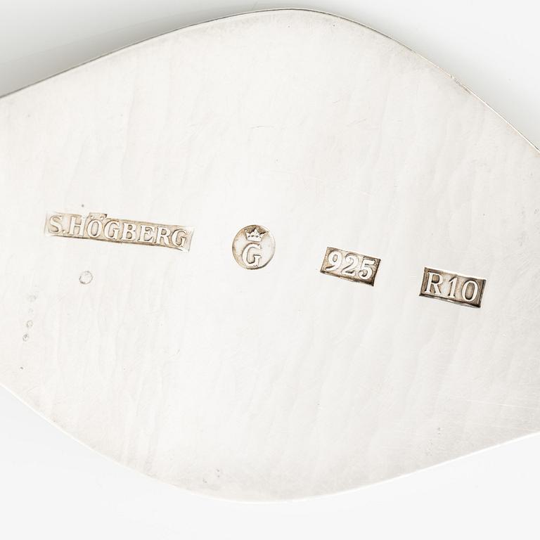 Sven-Erik Högberg, a hairpin, sterling silver, Gothenburg 1991.
