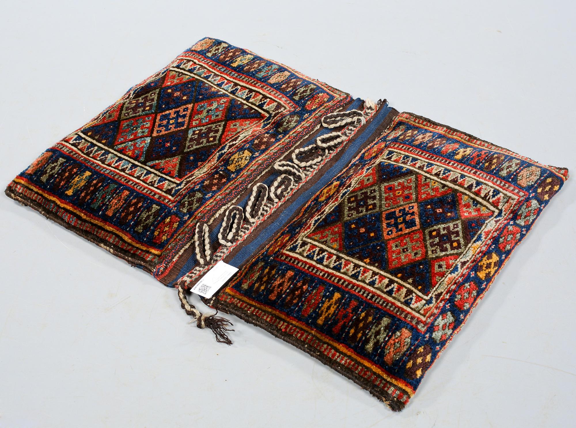 SADELVÄSKA, orientalisk, 1900-talets slut.