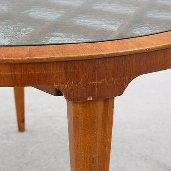 Nils Enström, possibly, a Swedish Modern table, Ferdinand Lundqvist & Co, 1940s.
