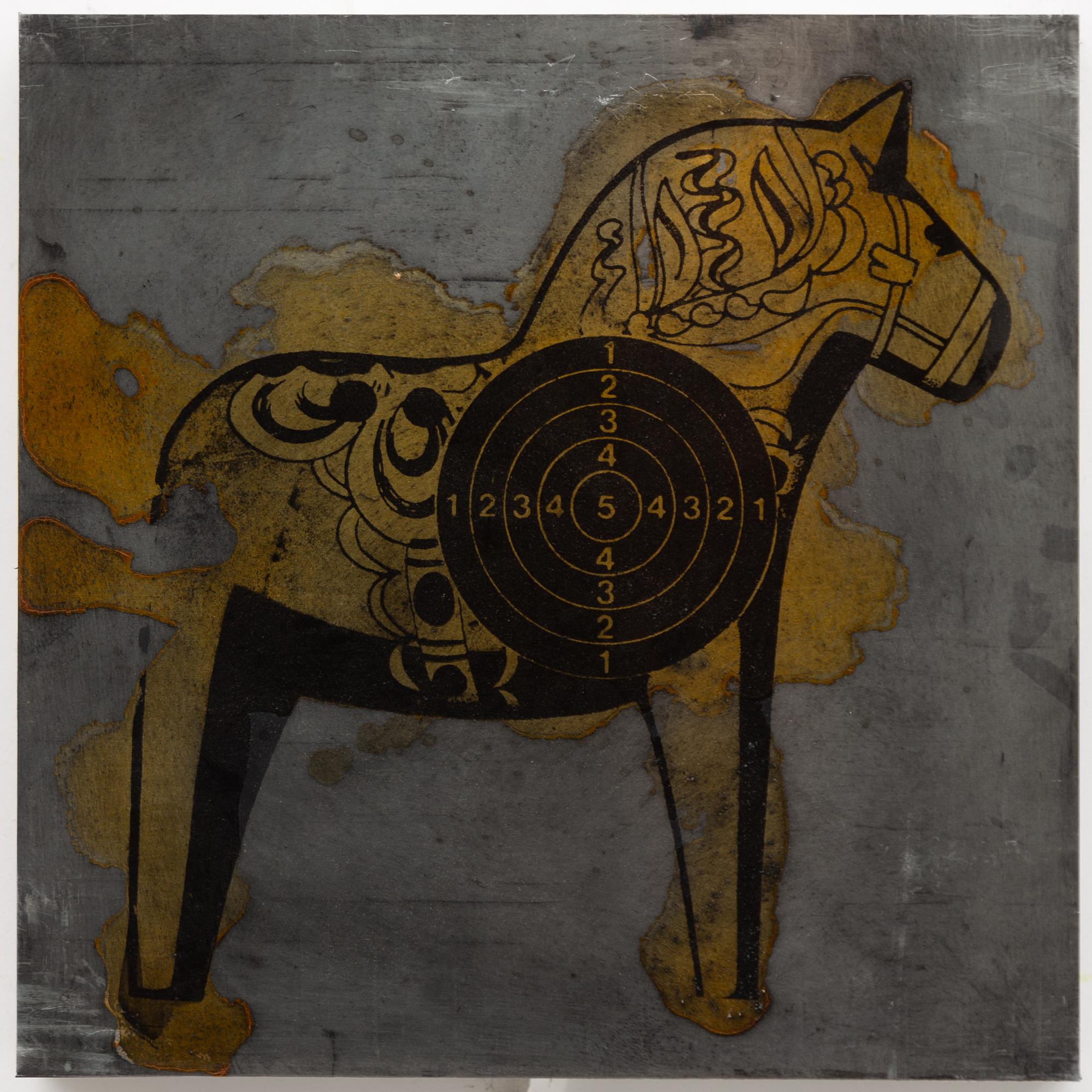 Peter Johansson, "The final solution to the problem of sculpture", polyptyk, 16 delar.