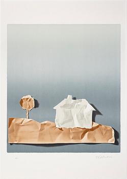 Yrjö Edelmann, lithograph in colours, stamped signature HC.