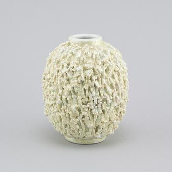 A stoneware vase, designed by Gunnar Nylund for Rörstrand.