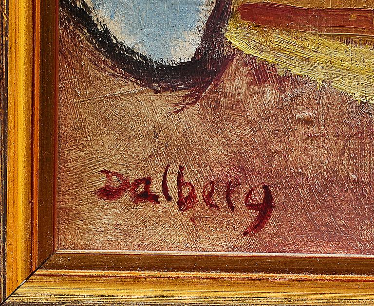 ÅKE DALBERG, olja på duk, sign.