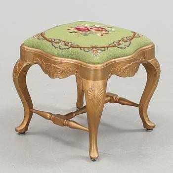 TABURETT, rokokostil, 1900-talets första hälft.