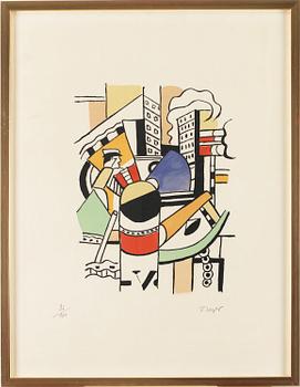 1035. Fernand Léger (Efter), Utan titel, ur: "La ville".