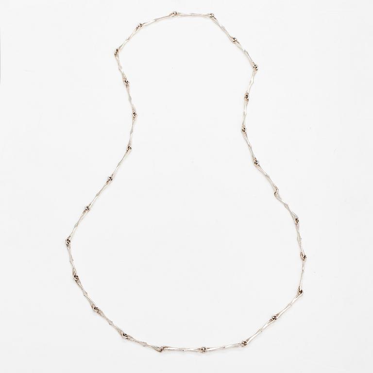 A sterling silver collier. Lapponia 1988.