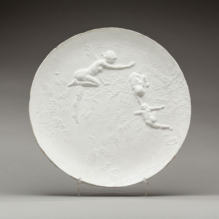 AXEL EBBE, gips, signerad och daterad -14.