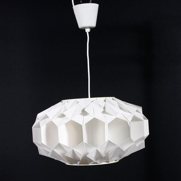 TAKLAMPA, plast. 1960/70-tal.