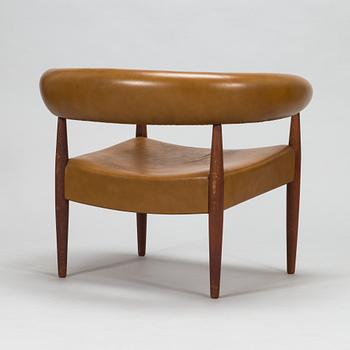 Nanna Ditzel, nojatuoli, "Ring chair", Getama 1960-luku.