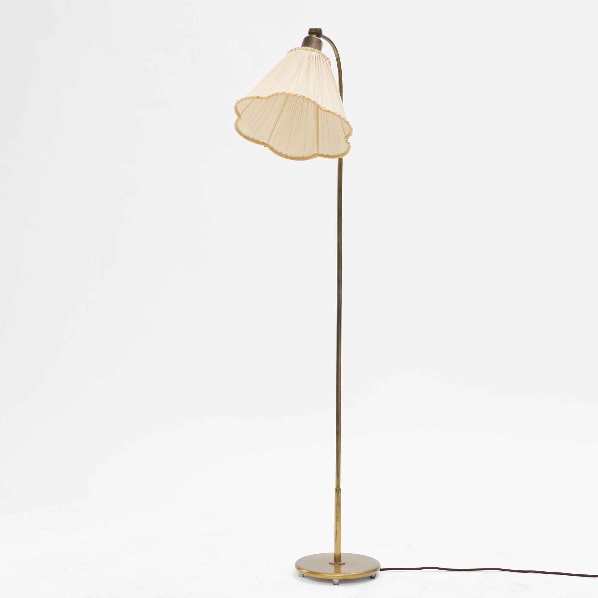 Bertil Brisborg, golvlampa, modell "32032", Nordiska Kompaniet, 1940-tal.
