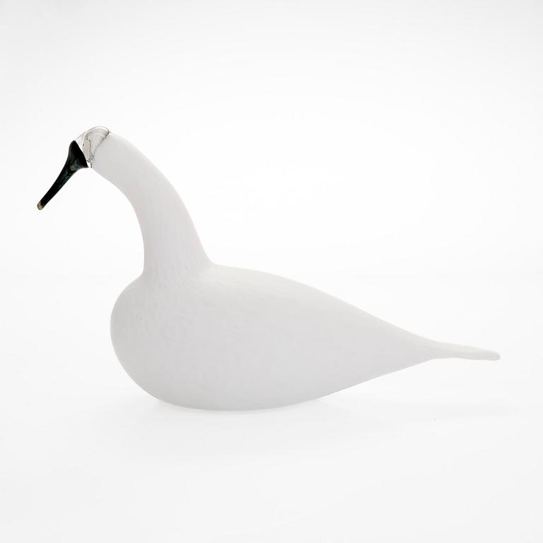Oiva Toikka, A glass bird, 'Swan', signed O. Toikka Nuutajärvi, 136 2005.
