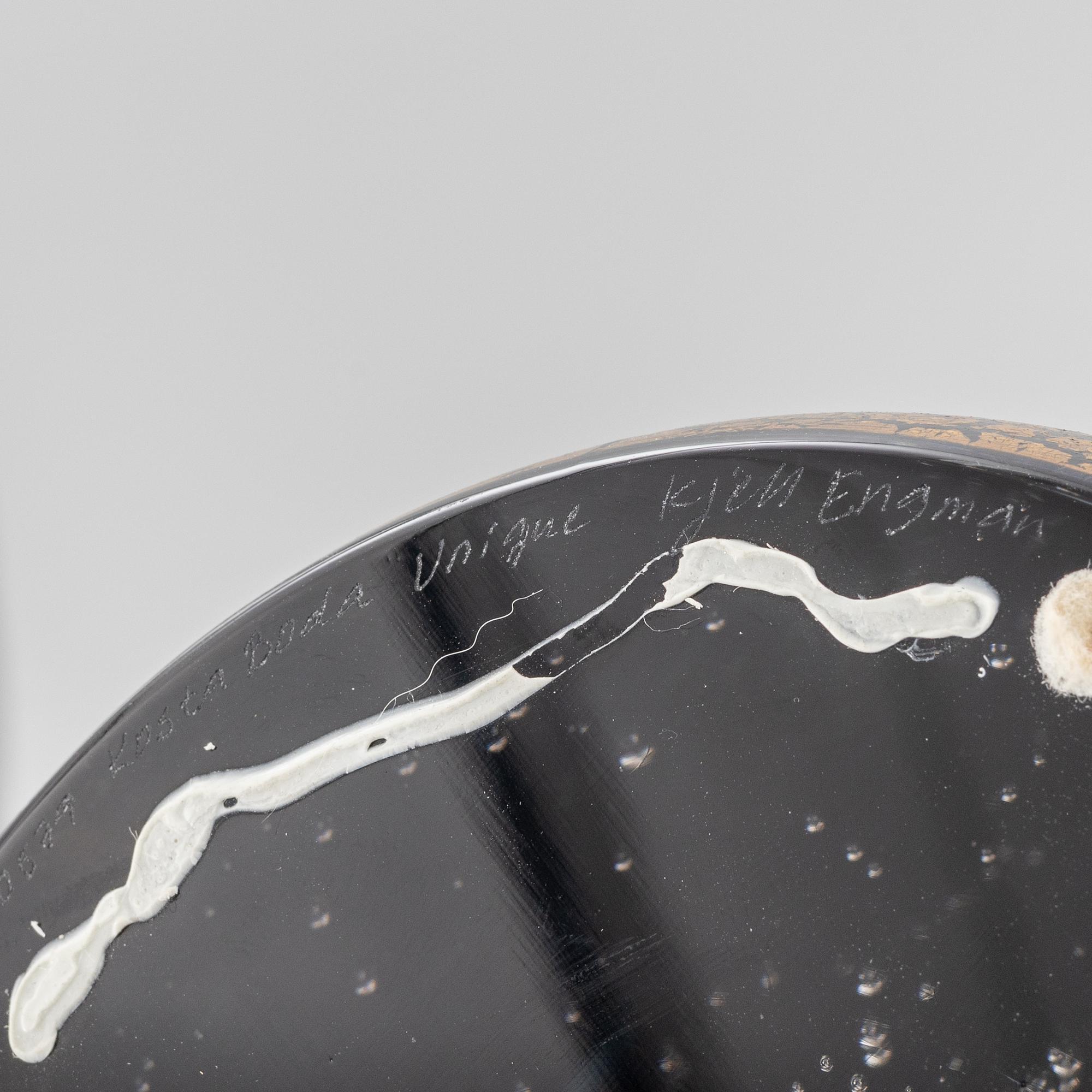 Kjell Engman, sculpture, Kosta Boda.