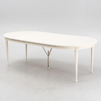 A Gustavian Style Dining Table, second half of the 20th century.
