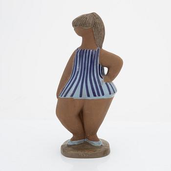 Lisa Larson, a 'Dora' stoneware figurine from the 'ABC'-series, Gustavsberg.