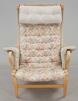 FÅTÖLJ, "Pernilla", Bruno Mathsson, DUX, 1900-talets andra hälft.
