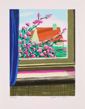 484. David Hockney, "My Window: No. 778, 17th April 2011".