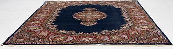 Rug, Kirman, approx. 295 x 222 cm.