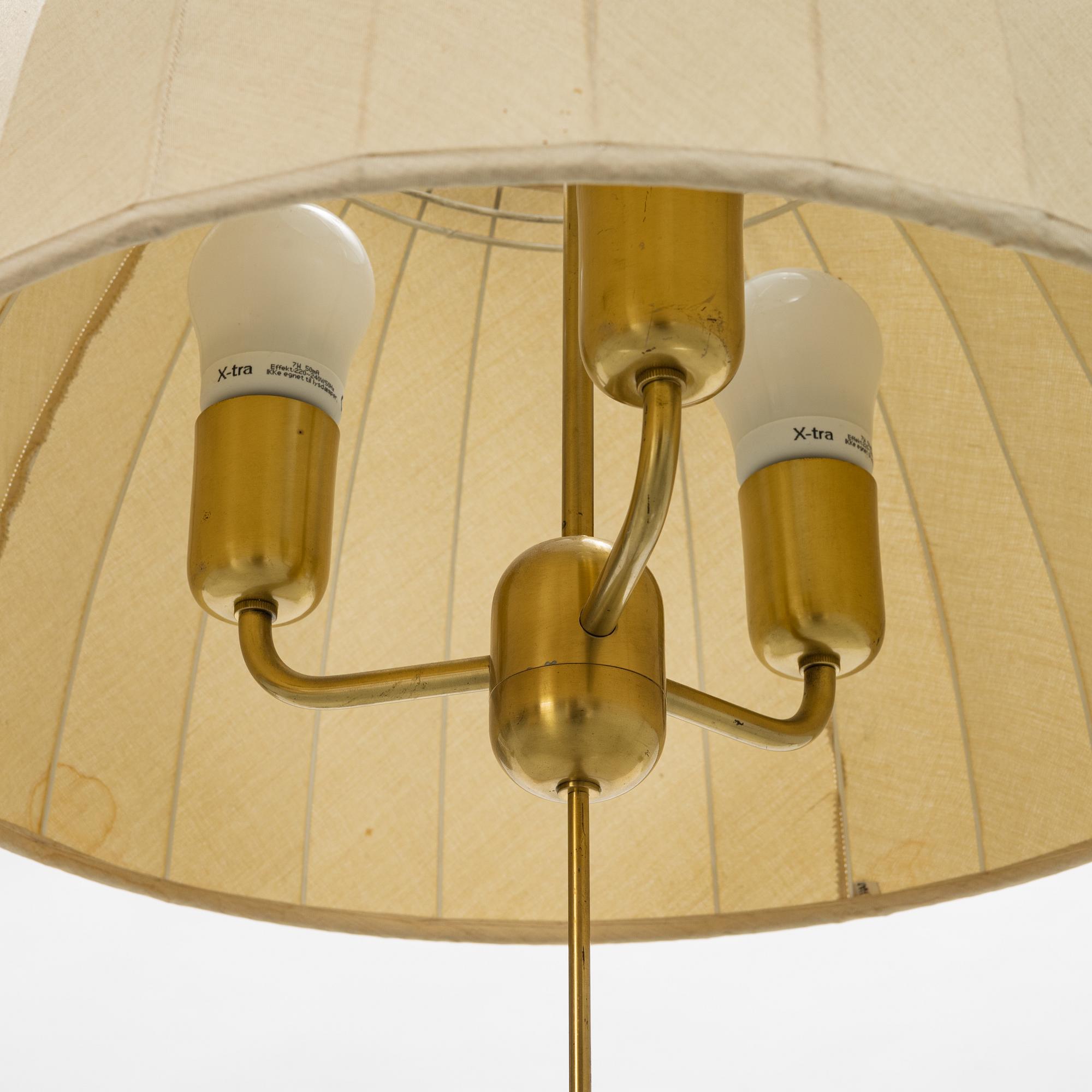 Hans-Agne Jakobsson, a model T 549/3 brass ceiling light, Markaryd.