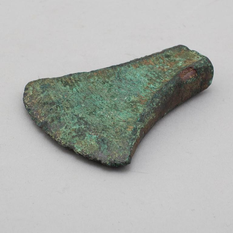 A bronze axe ca 1000 B.C.