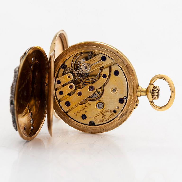 Vacheron Constantin, ladies' pocket watch, 28 mm.