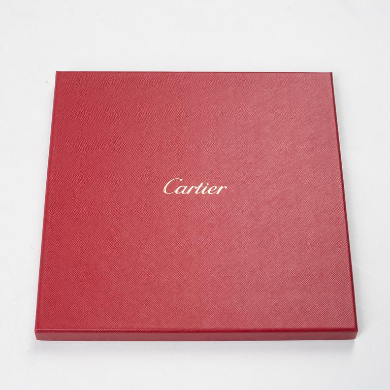 Cartier, a twill silk scarf.