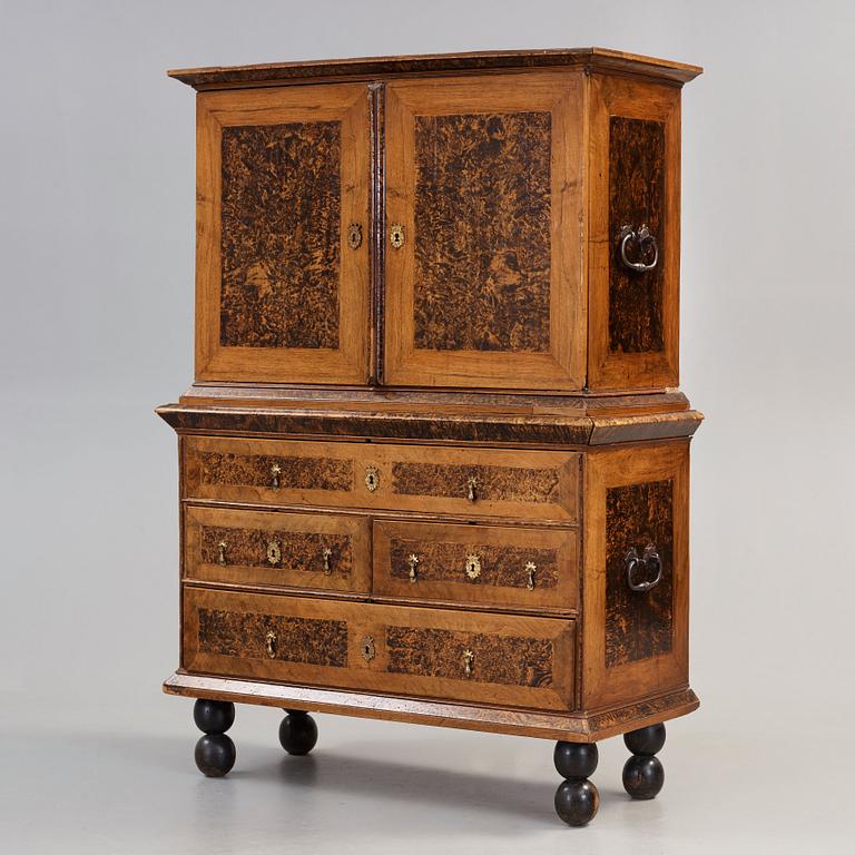 A Swedish late Baroque 1720/30's cupboard.