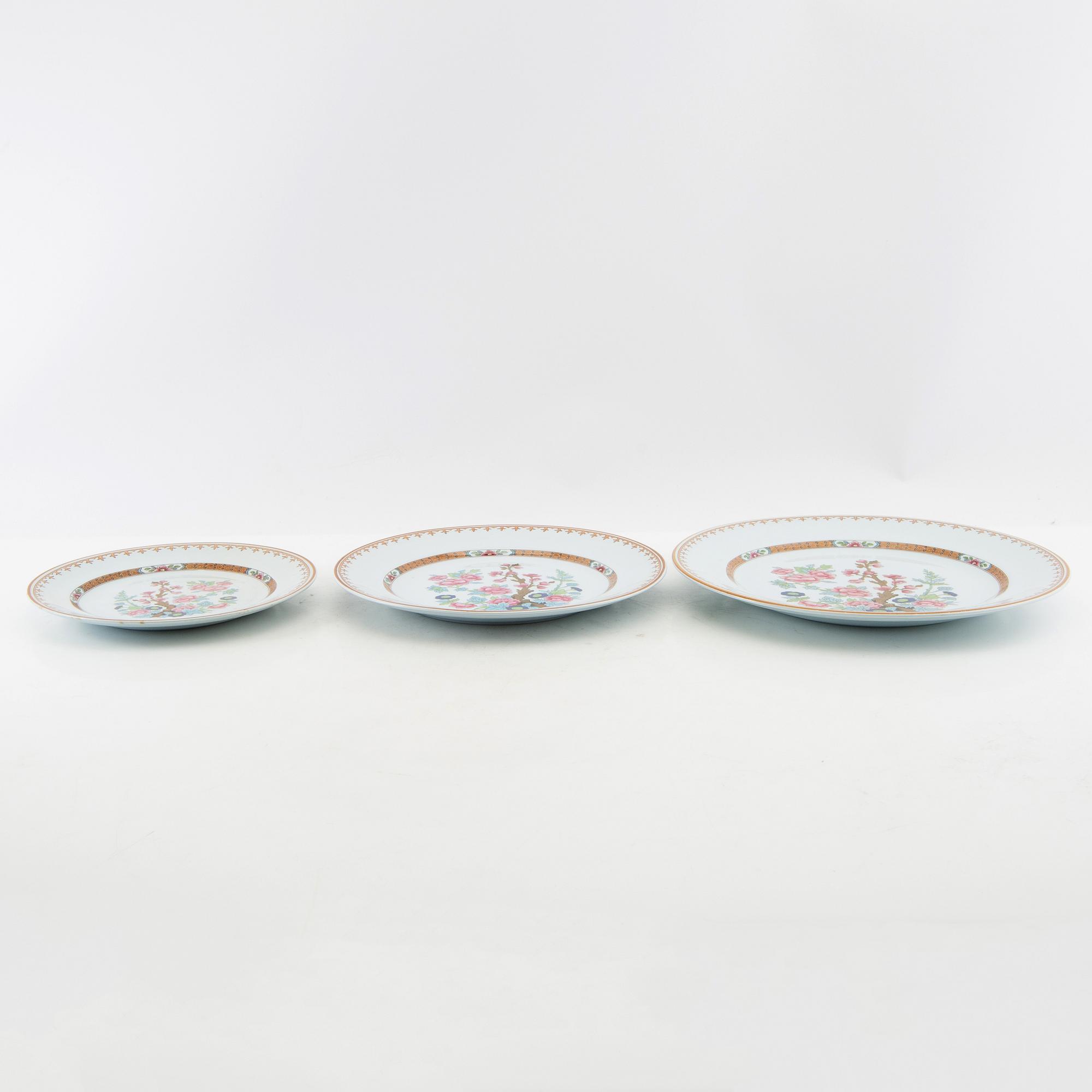 Rörstrand, service, 49 pieces, "Lotus", second half of the 20th century.