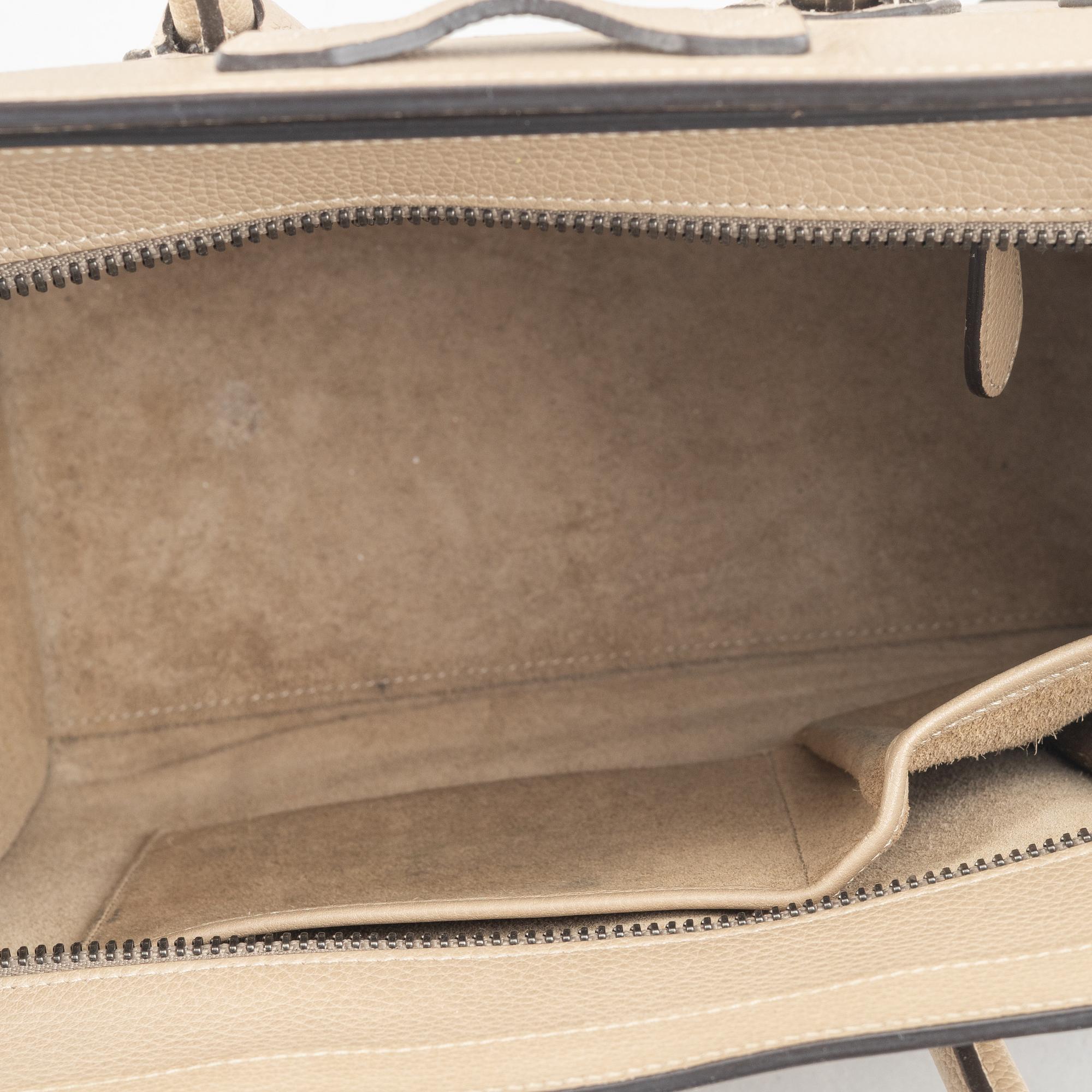 Céline, väska, "Micro Luggage".