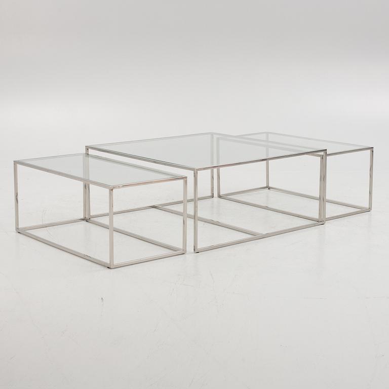 Coffee table, "Three Set Table", Ruth & Joanna, contemporary.