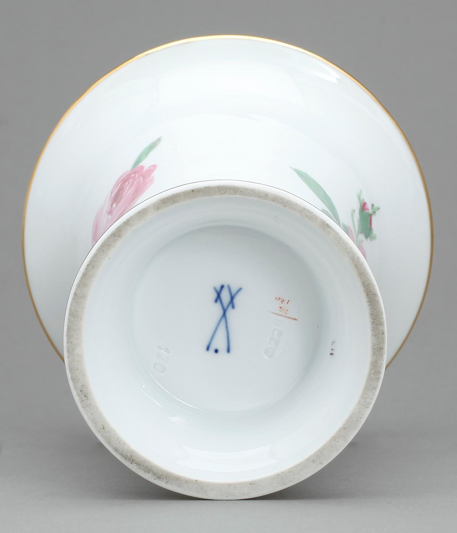 VAS, porslin, Meissen, Tyskland, 1920-tal.