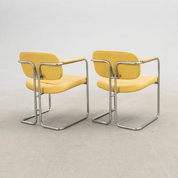 Armchairs, a pair, 20th century.