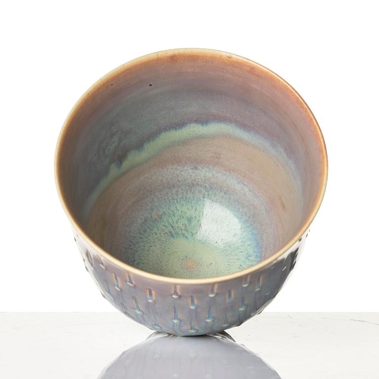Stig Lindberg, a stoneware vase, Gustavsberg Studio 1944.