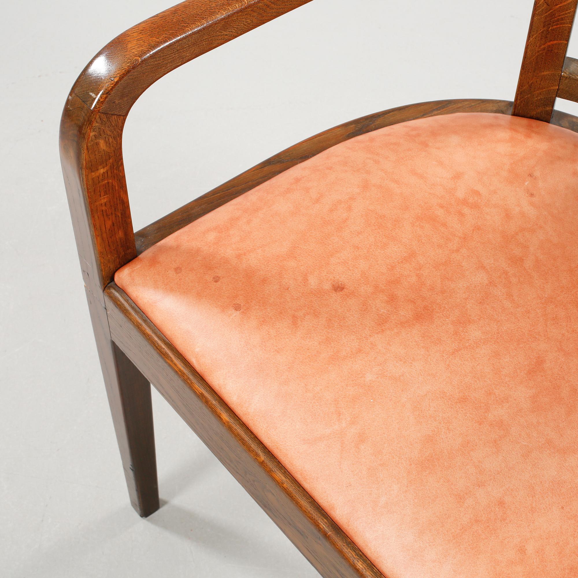 A jugend armchair from early 20th century.
