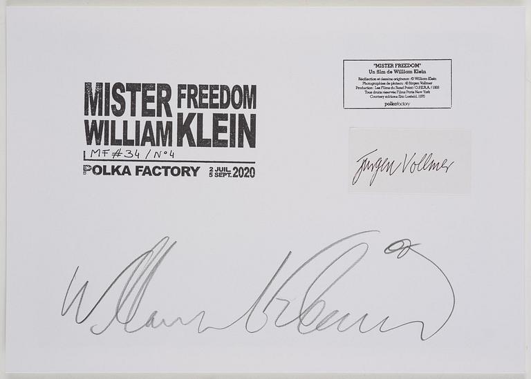 William Klein, ”Mister Freedom koffert - full set edition”, 2020.