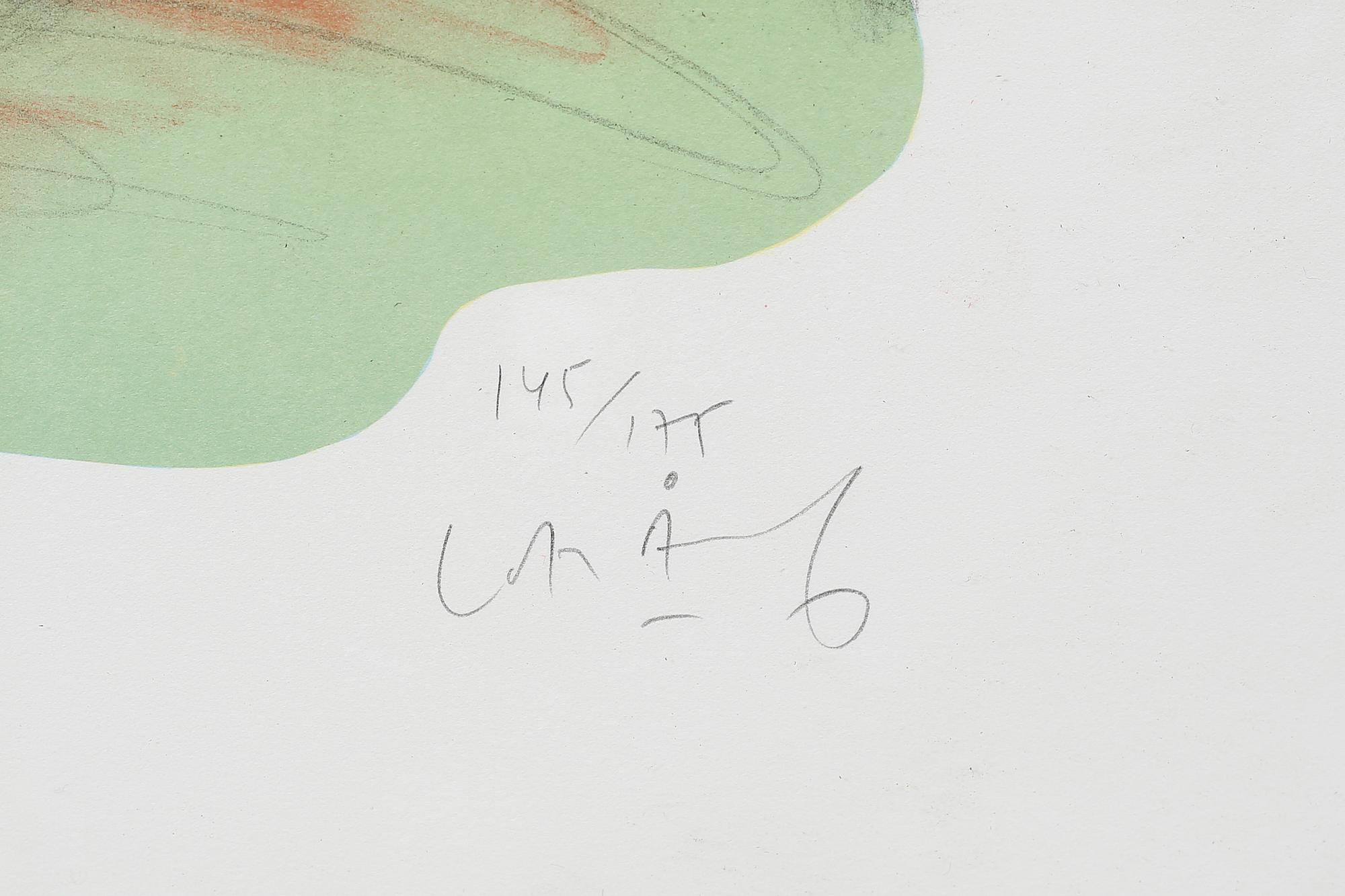 LASSE ÅBERG, färglitografi, signerad och numrerad 145/175.