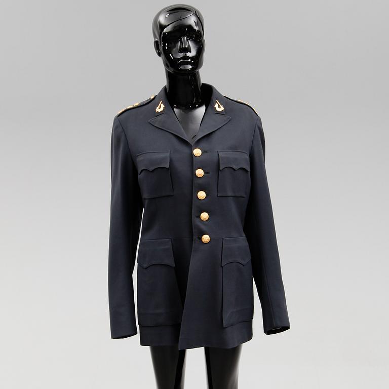 UNIFORMER, 2 st, Gotlands Regemente, 1900-tal.