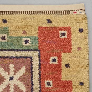 Märta Måås-Fjetterström, A carpet, "Joakim", knotted pile, ca 278,5-280 x 187-192 cm, signed AB MMF.