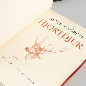 ARVID KNÖPPEL, sculpture, bronze, signed.