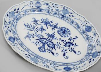 SERVISDELAR, 29 st, porslin, Meissen, 1900-tal.